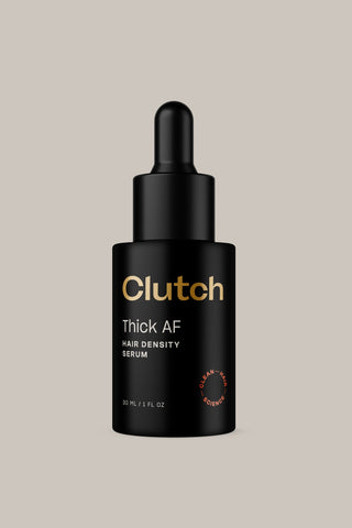 Hidden 3 - Clutch Thick AF Hair Density Serum | Natural Hair Growth Serum for Men | Clutch 3 pack (hidden 3-pack)